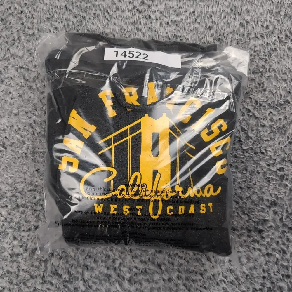 San Francisco California Hoodie Adult Small Gray Destination Pullover Sweatshirt - Picture 6 of 6